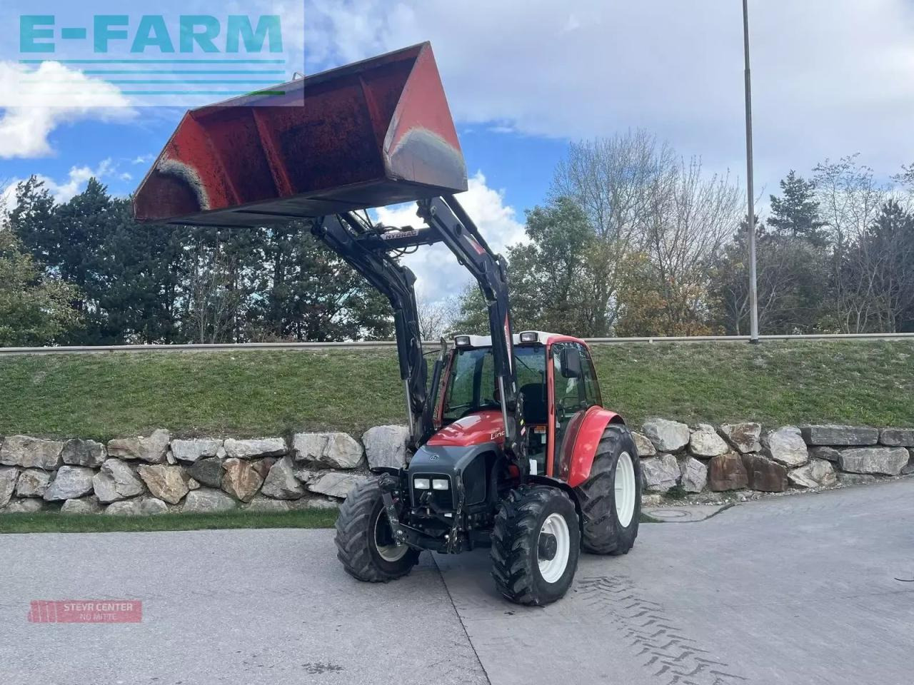 Lindner geotrac 73 mit hydrac frontlader - Tractor: foto 1 Lindner geotrac 73 mit hydrac frontlader - Tractor: foto 1