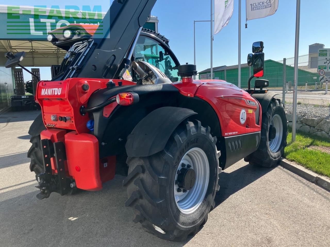 Manipulador telescópico Manitou MLT635: foto 7