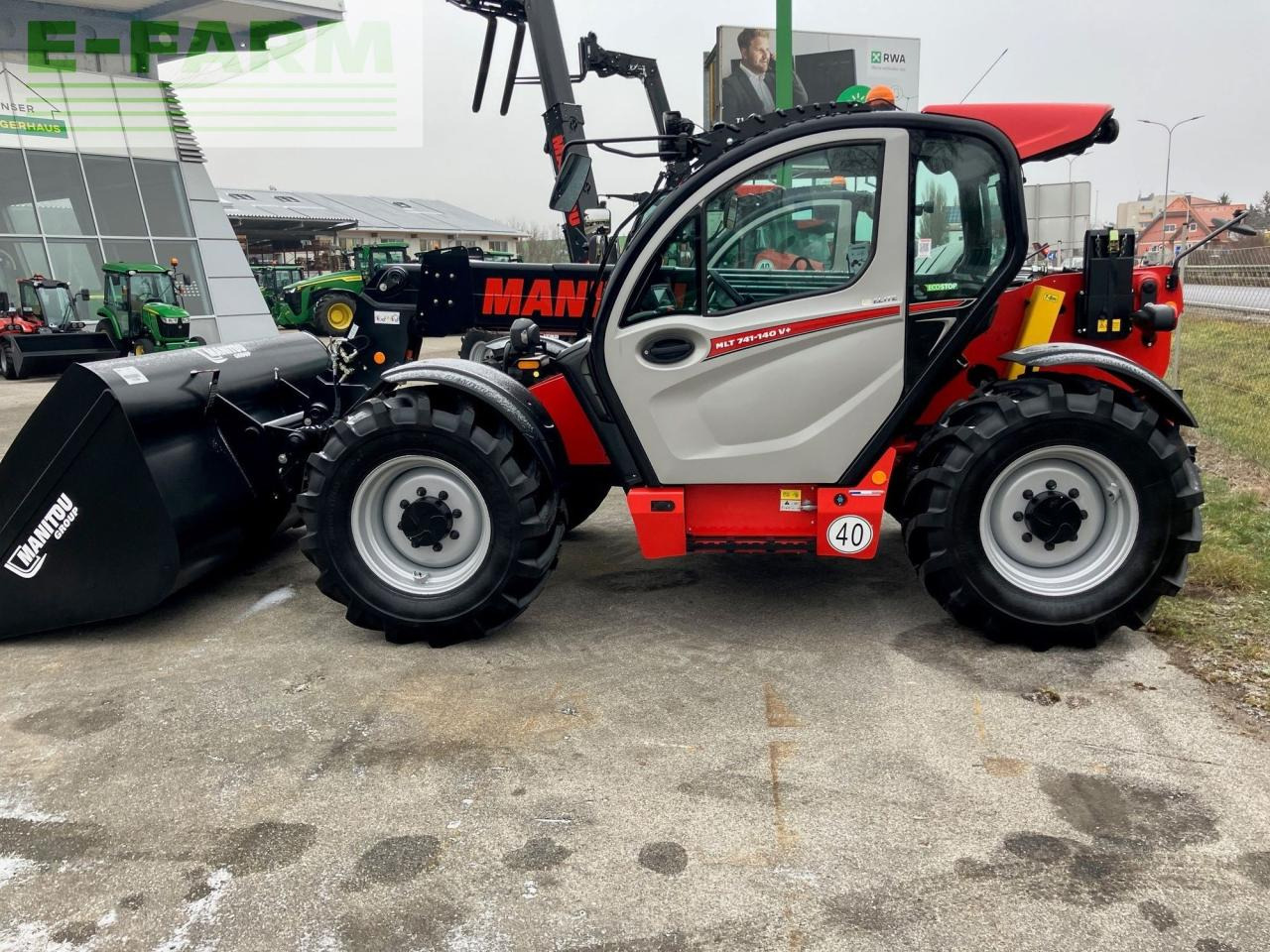 Manitou MLT741 - Manipulador telescópico: foto 1 Manitou MLT741 - Manipulador telescópico: foto 1