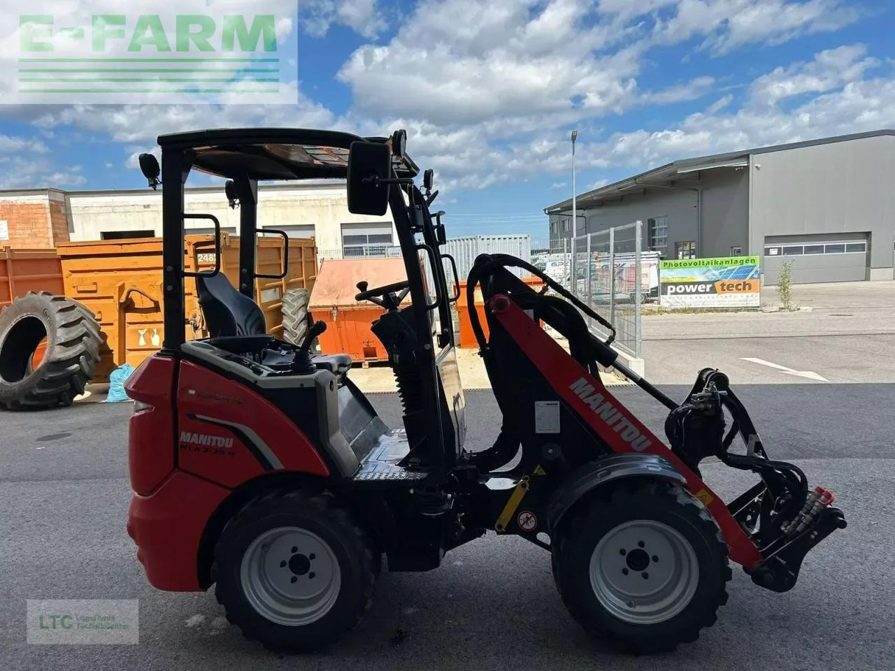 Manitou hoflader mla 2-25 - Cargadora de ruedas: foto 5 Manitou hoflader mla 2-25 - Cargadora de ruedas: foto 5