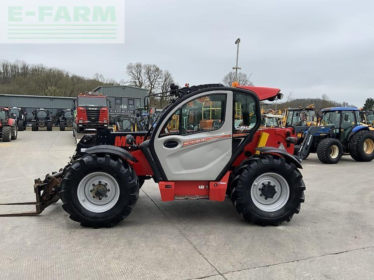 Manipulador telescópico Manitou mlt 737-130. ps+ telehandler (st22265): foto 6