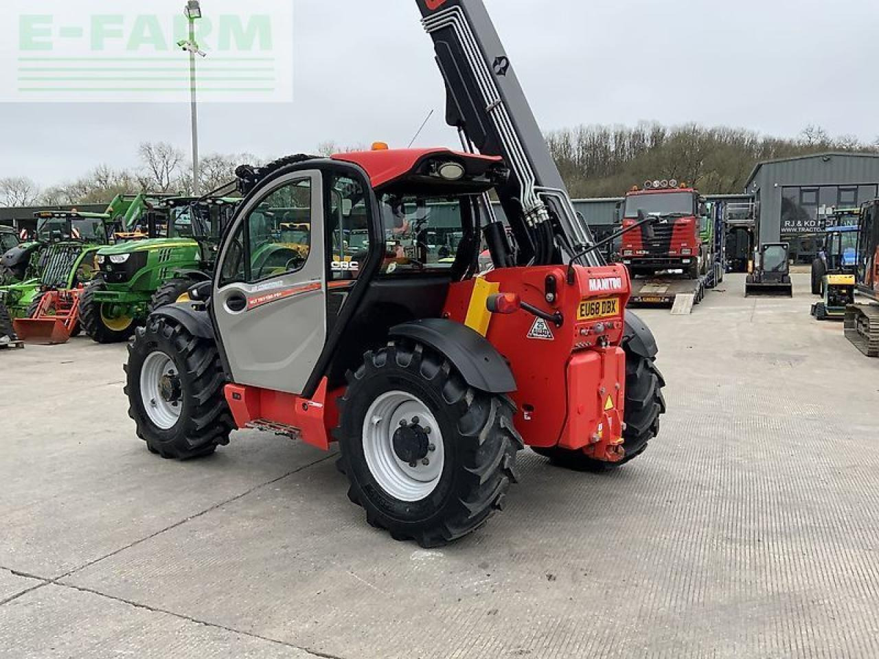 Manipulador telescópico Manitou mlt 737-130. ps+ telehandler (st22265): foto 17