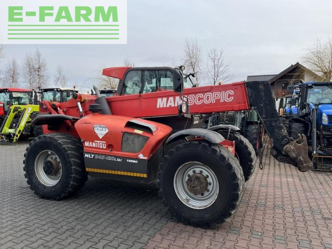 Manitou mlt 845-120 lsu turbo - Manipulador telescópico: foto 4 Manitou mlt 845-120 lsu turbo - Manipulador telescópico: foto 4