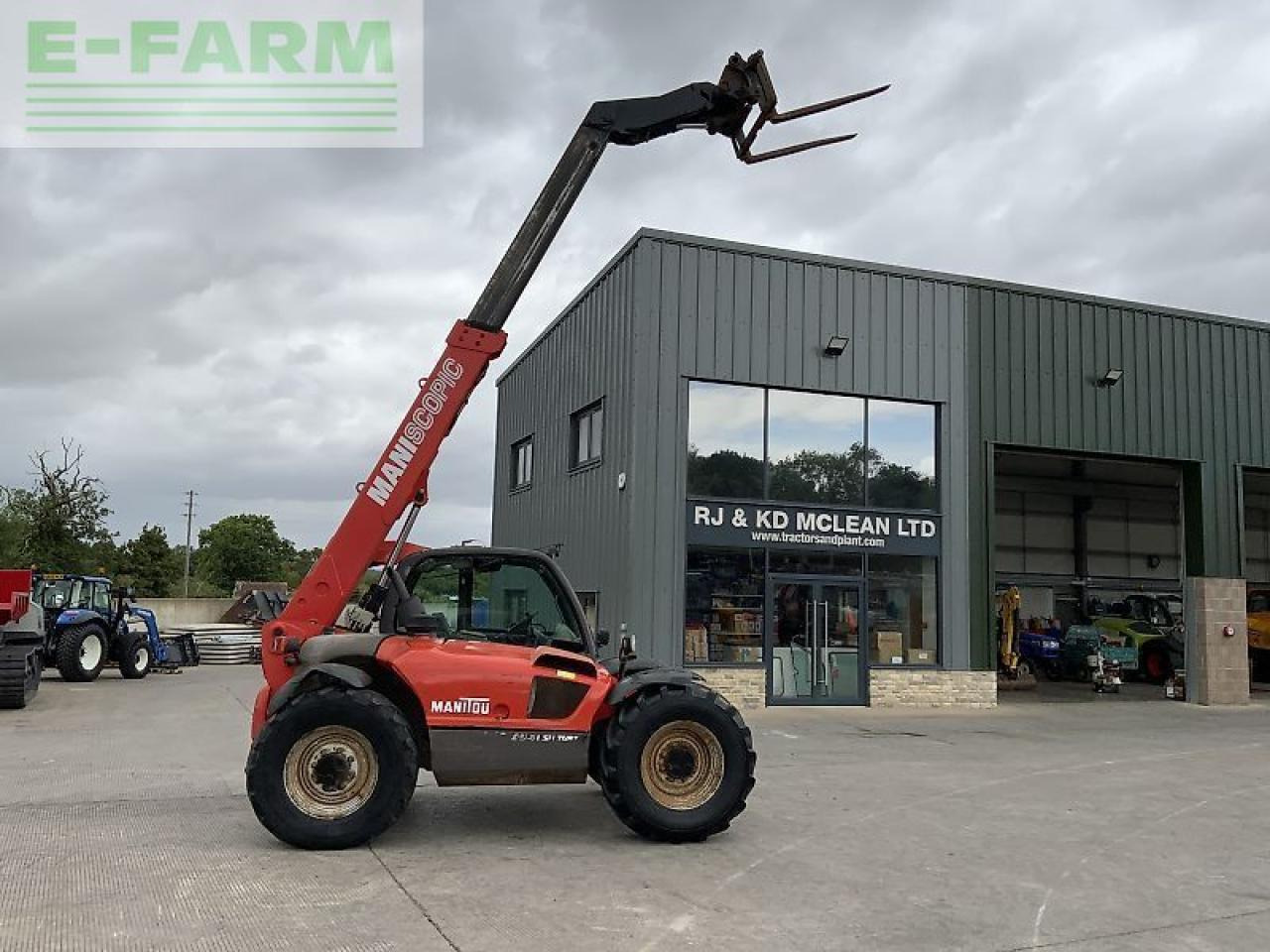 Manitou mlt634 lsu turbo telehandler (st23428) - Manipulador telescópico: foto 1 Manitou mlt634 lsu turbo telehandler (st23428) - Manipulador telescópico: foto 1