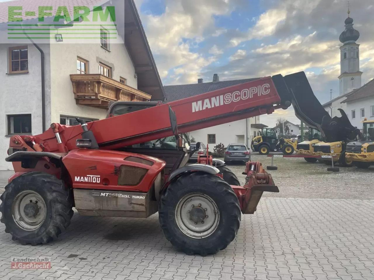 Manitou mt 1435 hslt - Manipulador telescópico: foto 5 Manitou mt 1435 hslt - Manipulador telescópico: foto 5