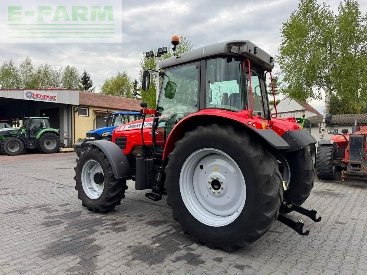 Tractor Massey Ferguson 5470 dyna-4: foto 8