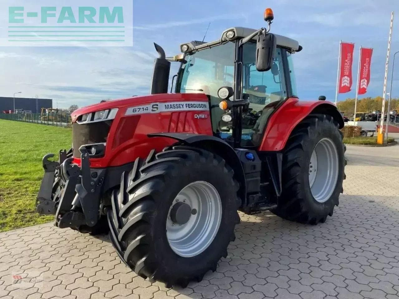 Massey Ferguson 6714s dyna-6 mit fzw - Tractor: foto 1 Massey Ferguson 6714s dyna-6 mit fzw - Tractor: foto 1