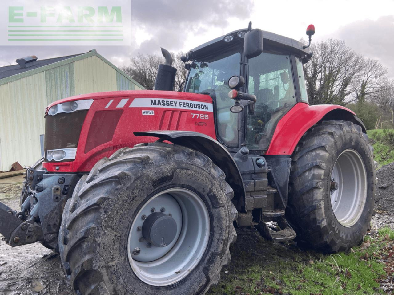 Massey Ferguson 7726 dyna 6 - Tractor: foto 1 Massey Ferguson 7726 dyna 6 - Tractor: foto 1