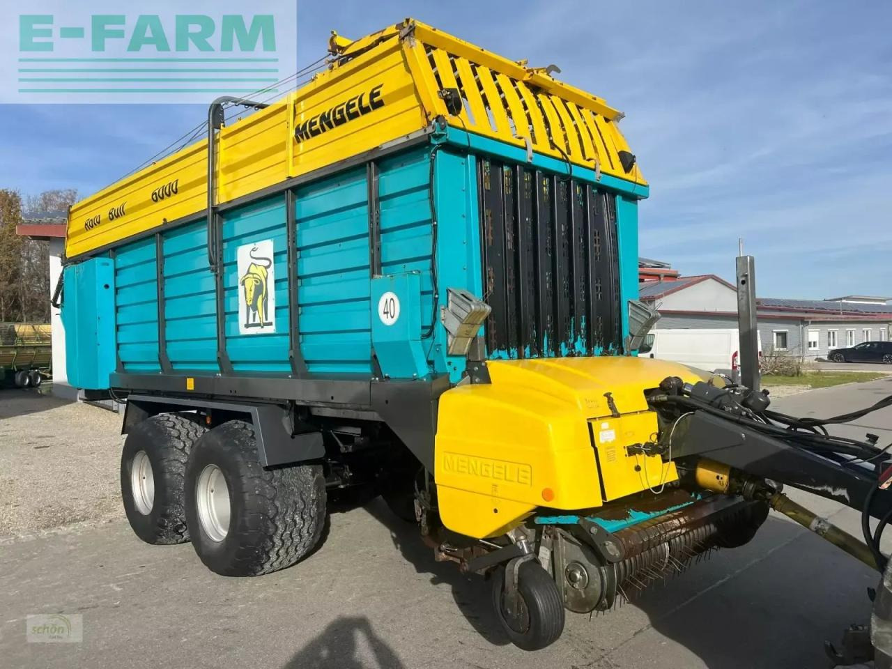Remolque autocargador Mengele rotobull 6000/2 mit 700/45-22,5 bereifung und nachlauflenkung: foto 11 Remolque autocargador Mengele rotobull 6000/2 mit 700/45-22,5 bereifung und nachlauflenkung: foto 11