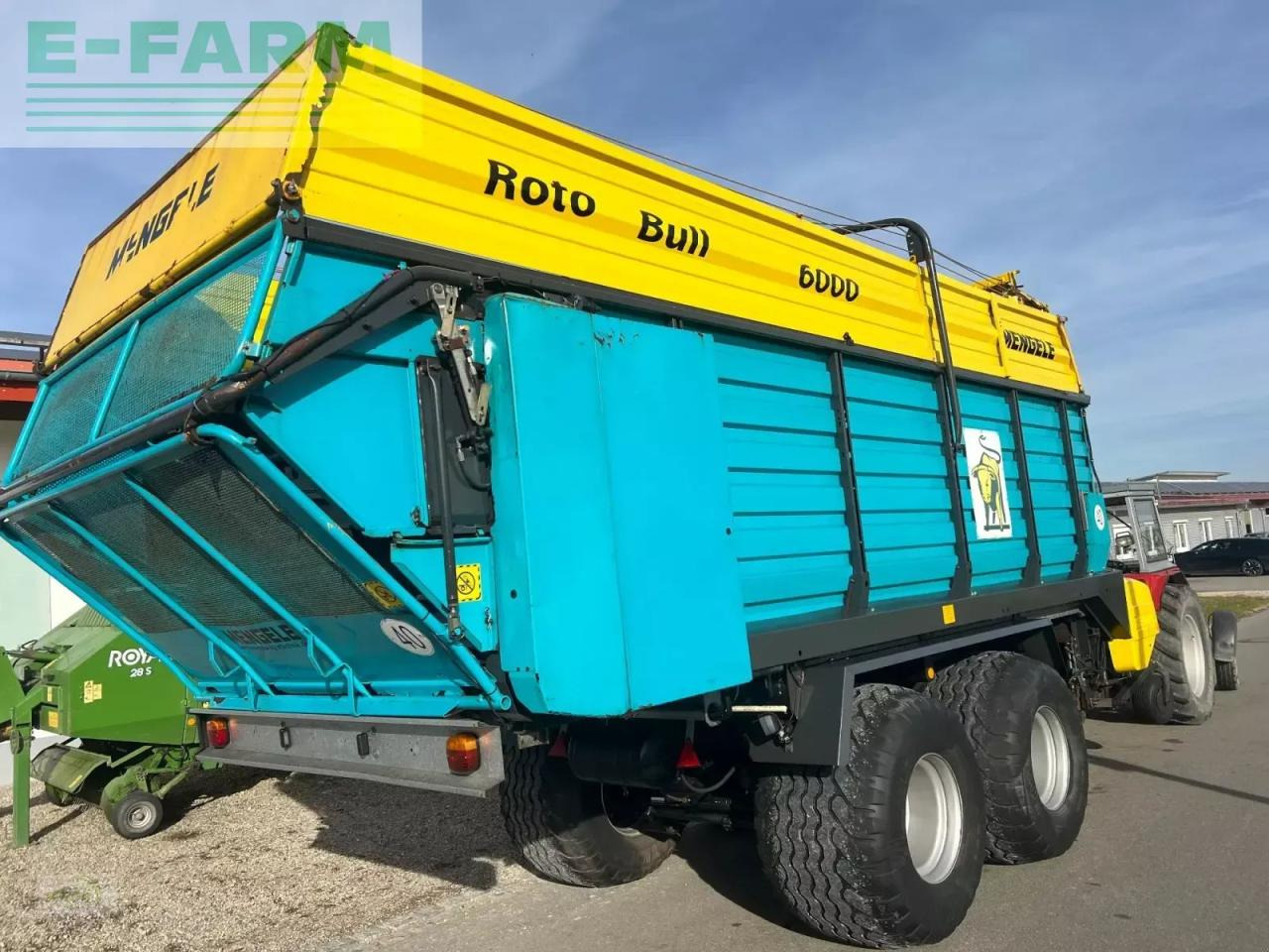 Remolque autocargador Mengele rotobull 6000/2 mit 700/45-22,5 bereifung und nachlauflenkung: foto 7 Remolque autocargador Mengele rotobull 6000/2 mit 700/45-22,5 bereifung und nachlauflenkung: foto 7