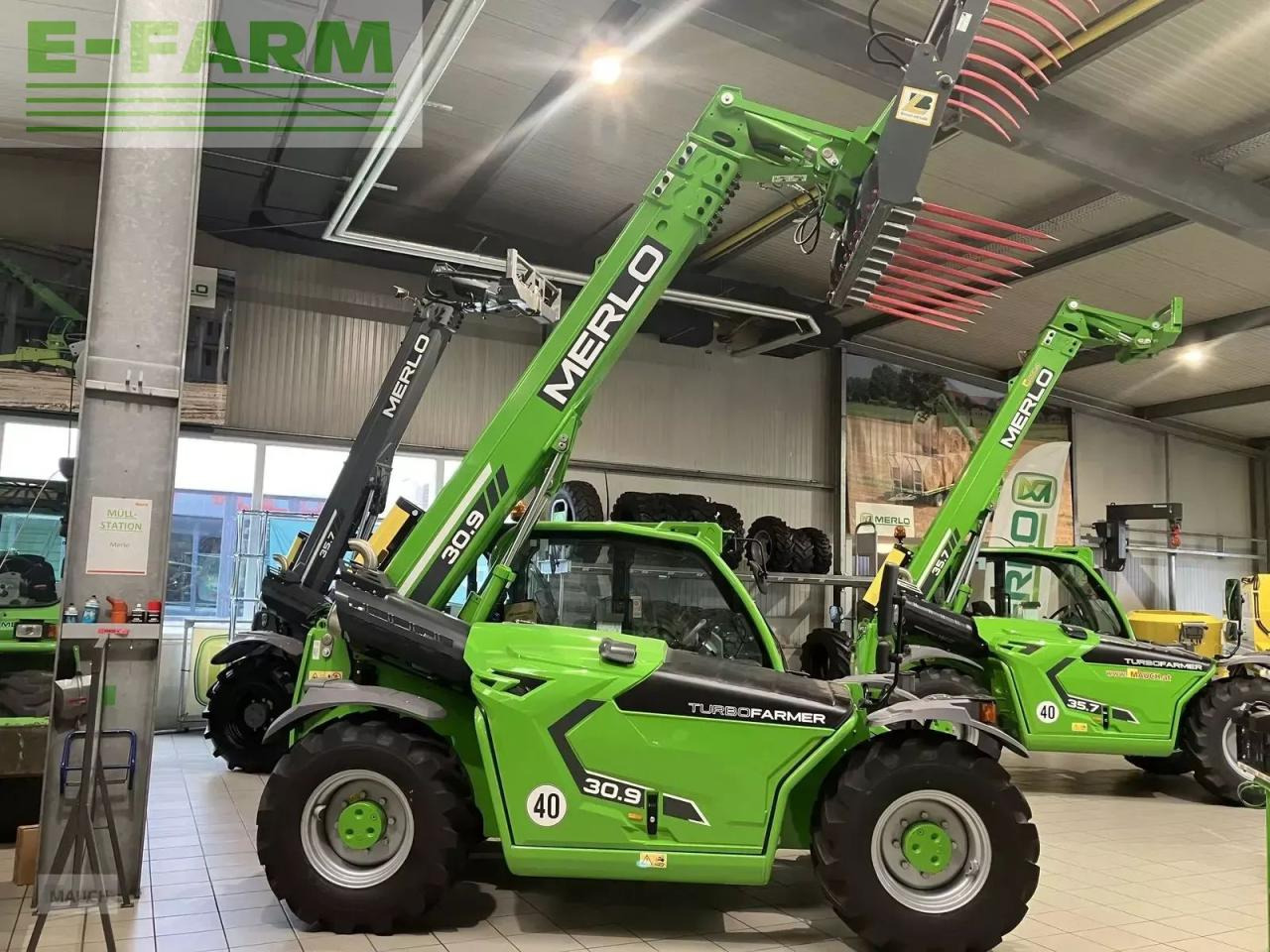 Merlo sommeraktion - Manipulador telescópico: foto 3 Merlo sommeraktion - Manipulador telescópico: foto 3