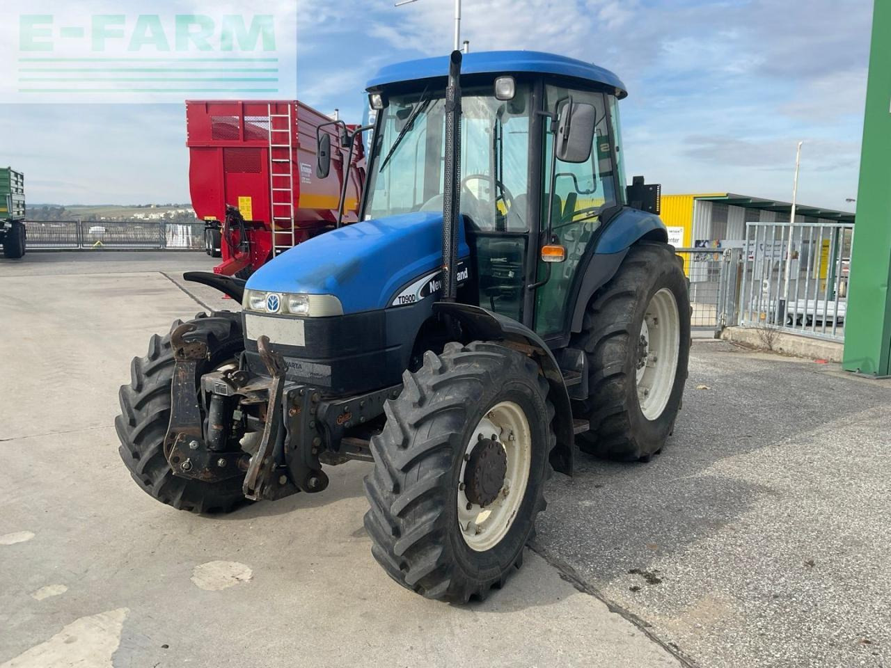 New Holland TD90D D - Tractor: foto 1 New Holland TD90D D - Tractor: foto 1