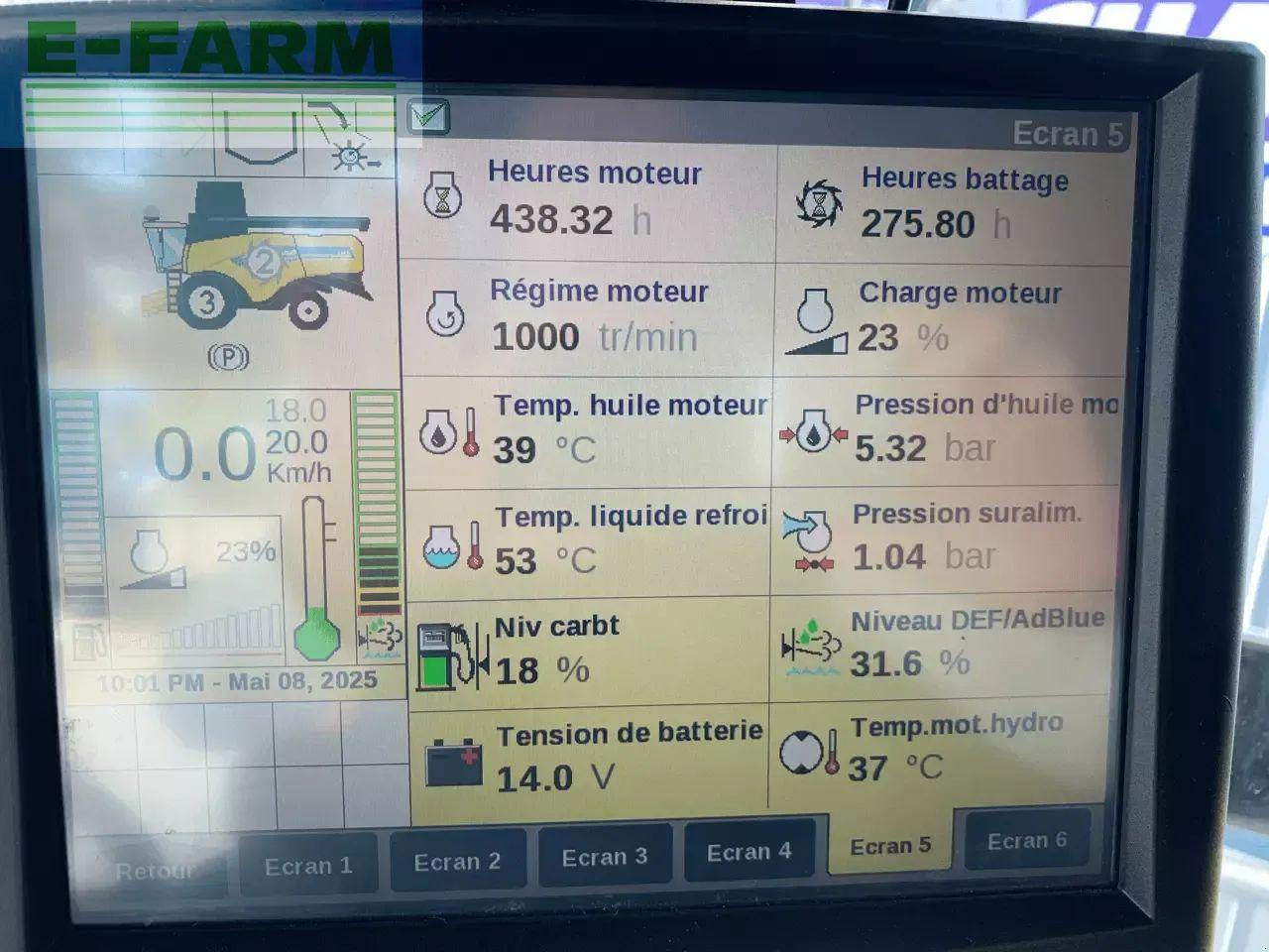 New Holland ch 7.70 stage 5 - Cosechadora de granos: foto 4 New Holland ch 7.70 stage 5 - Cosechadora de granos: foto 4