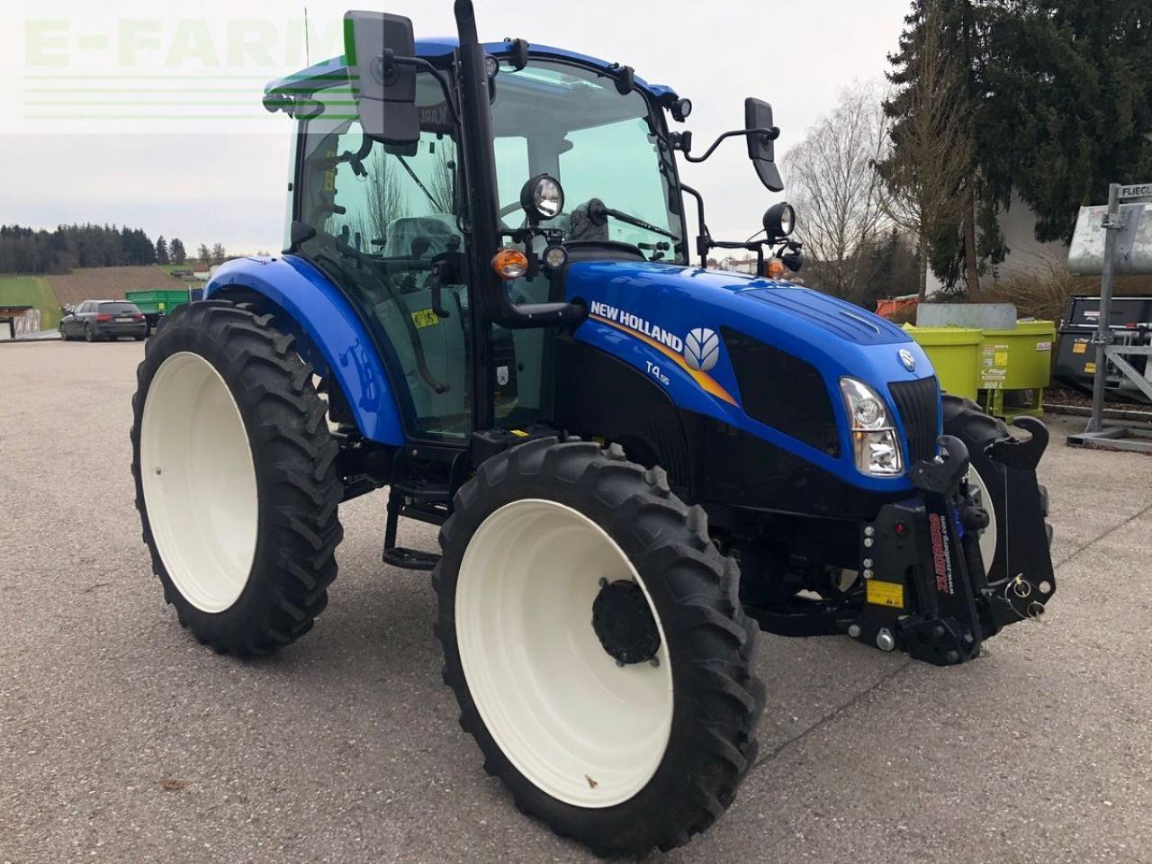 New Holland t4.55 stage v - Tractor: foto 2 New Holland t4.55 stage v - Tractor: foto 2