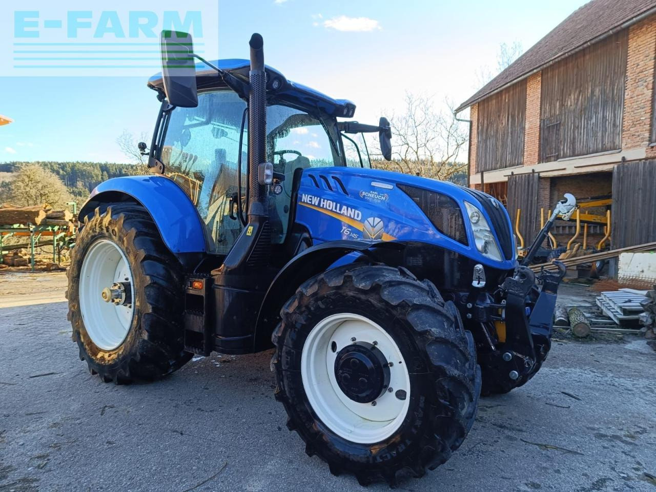 New Holland t6.145 dynamic command sidewinder ii - Tractor: foto 3 New Holland t6.145 dynamic command sidewinder ii - Tractor: foto 3