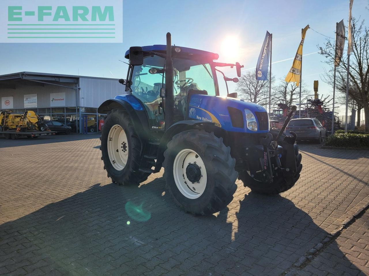 New Holland t6020 elite Elite - Tractor: foto 3 New Holland t6020 elite Elite - Tractor: foto 3