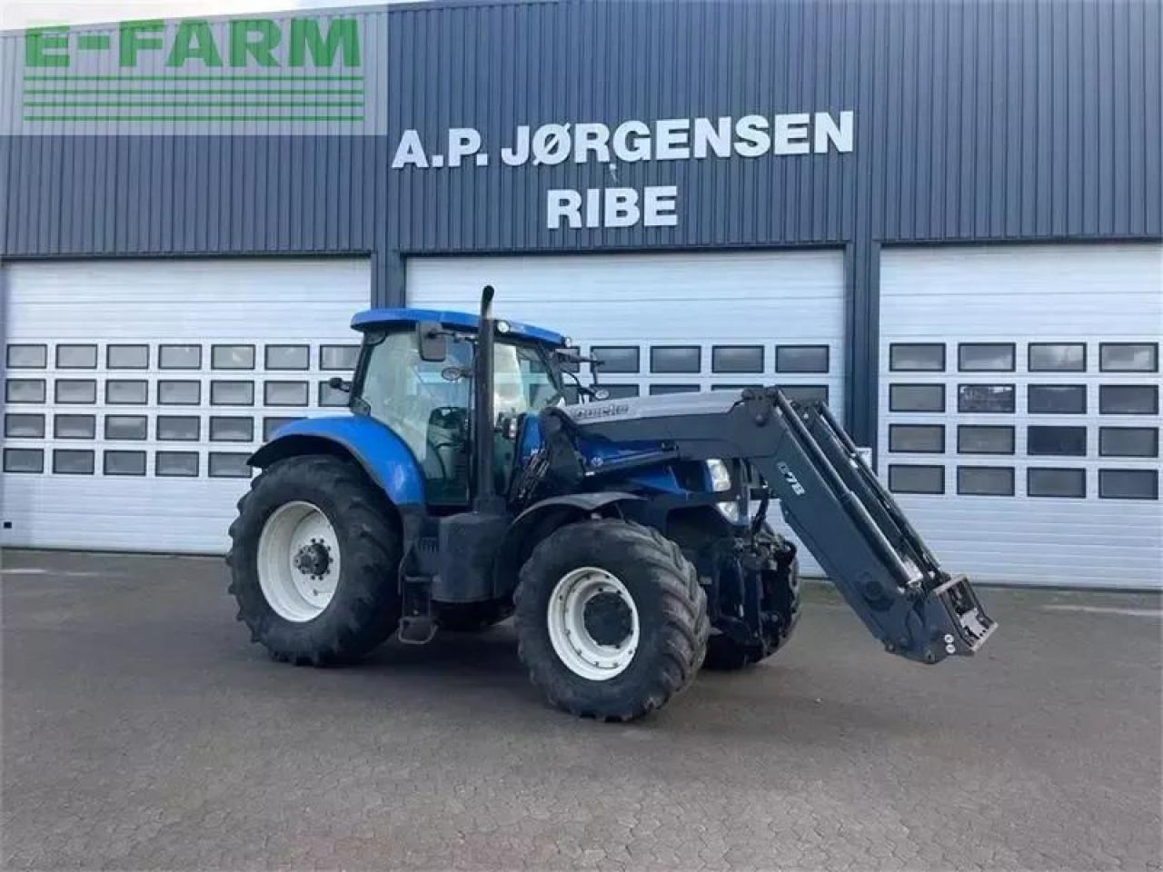 New Holland t7.220 med alø frontlæsser - Tractor: foto 1 New Holland t7.220 med alø frontlæsser - Tractor: foto 1