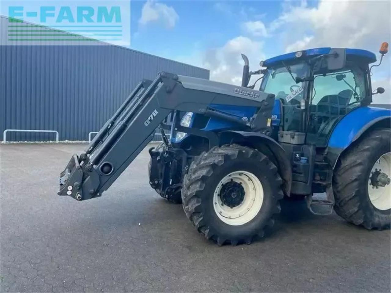 New Holland t7.220 med alø frontlæsser - Tractor: foto 4 New Holland t7.220 med alø frontlæsser - Tractor: foto 4
