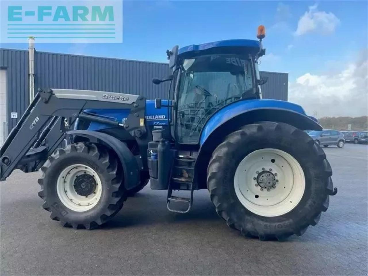 New Holland t7.220 med alø frontlæsser - Tractor: foto 5 New Holland t7.220 med alø frontlæsser - Tractor: foto 5