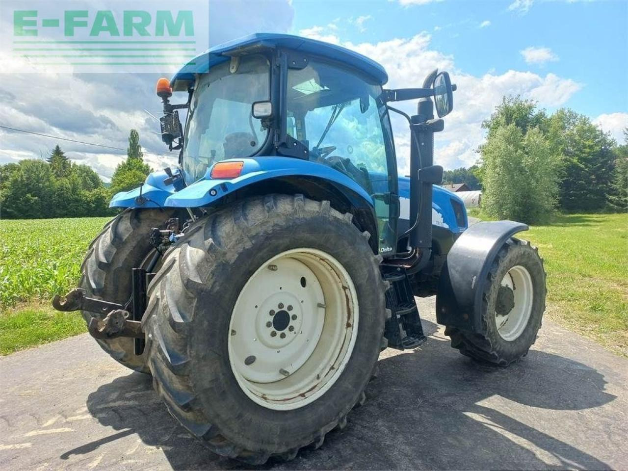 New Holland ts115a delta Delta - Tractor: foto 4 New Holland ts115a delta Delta - Tractor: foto 4