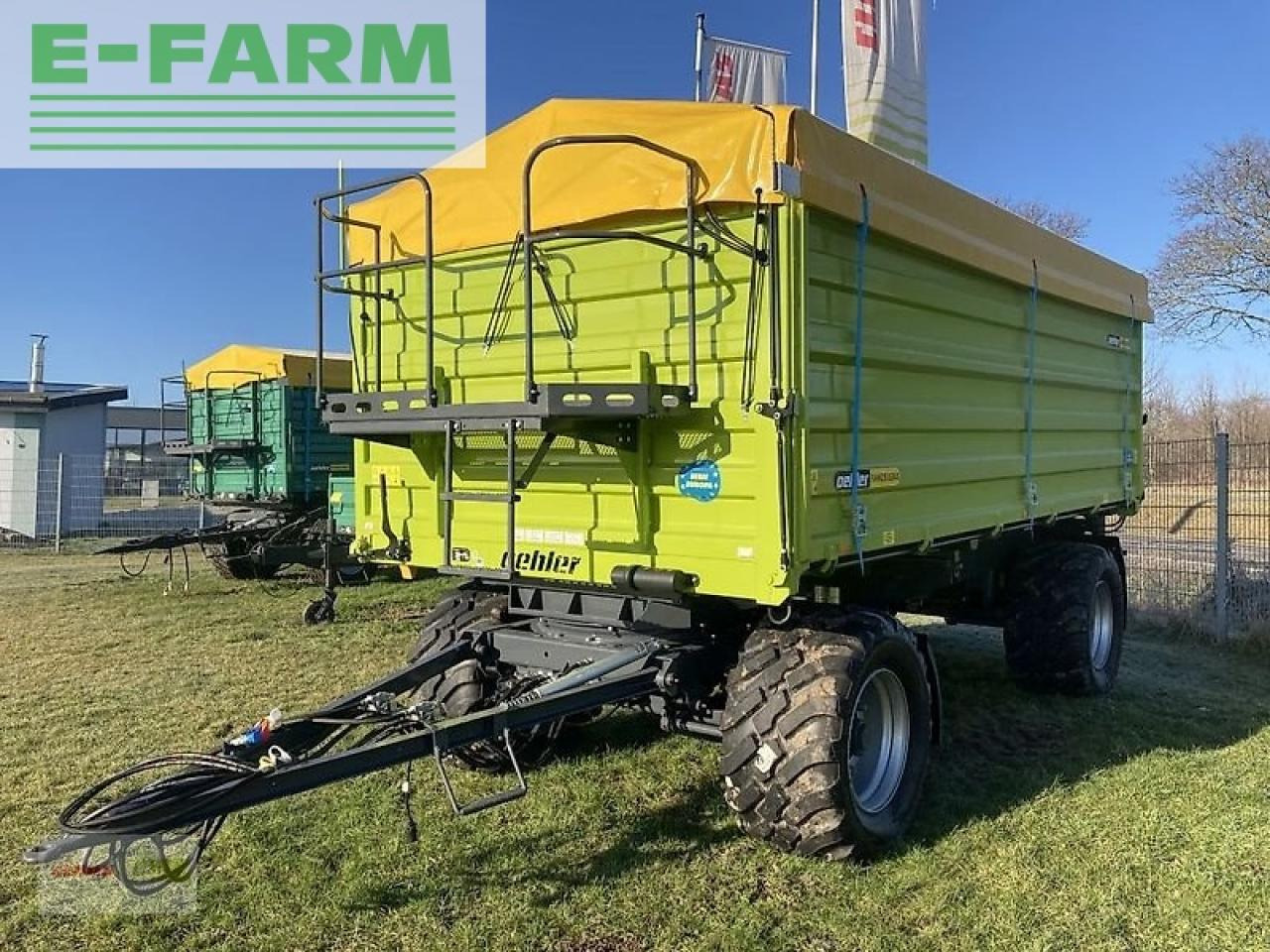 Oehler ol zdk/hw 180 - Remolque volquete agrícola: foto 4 Oehler ol zdk/hw 180 - Remolque volquete agrícola: foto 4