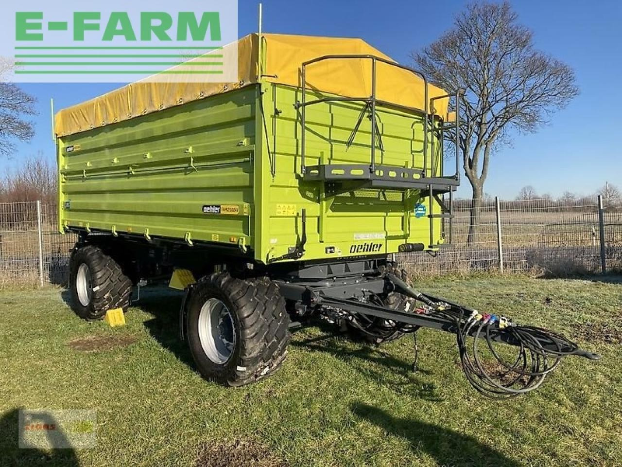 Oehler ol zdk/hw 180 - Remolque volquete agrícola: foto 1 Oehler ol zdk/hw 180 - Remolque volquete agrícola: foto 1