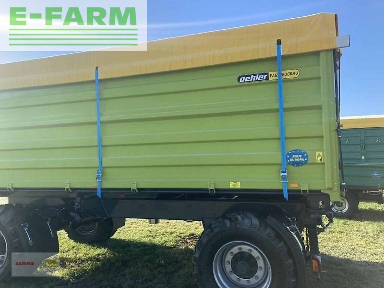 Oehler ol zdk/hw 180 - Remolque volquete agrícola: foto 3 Oehler ol zdk/hw 180 - Remolque volquete agrícola: foto 3