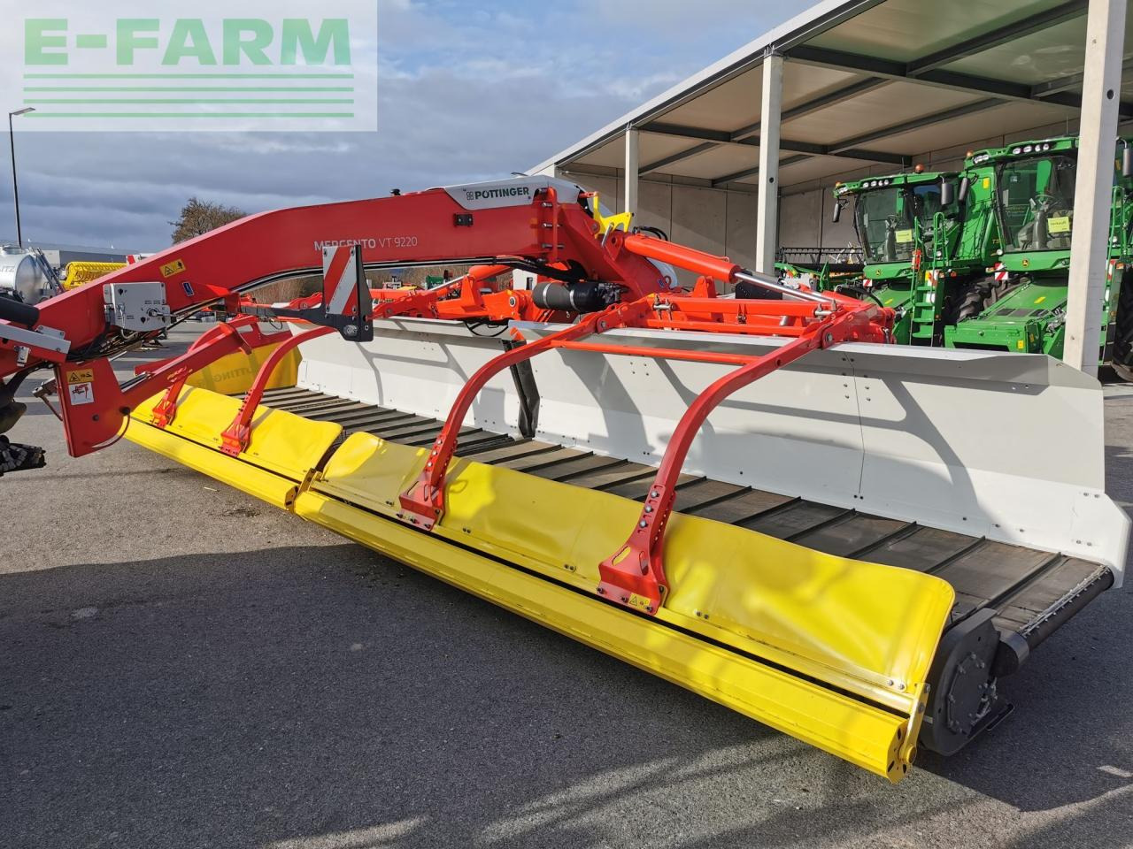 Pöttinger Mergento VT 9220 - Henificadora: foto 1 Pöttinger Mergento VT 9220 - Henificadora: foto 1