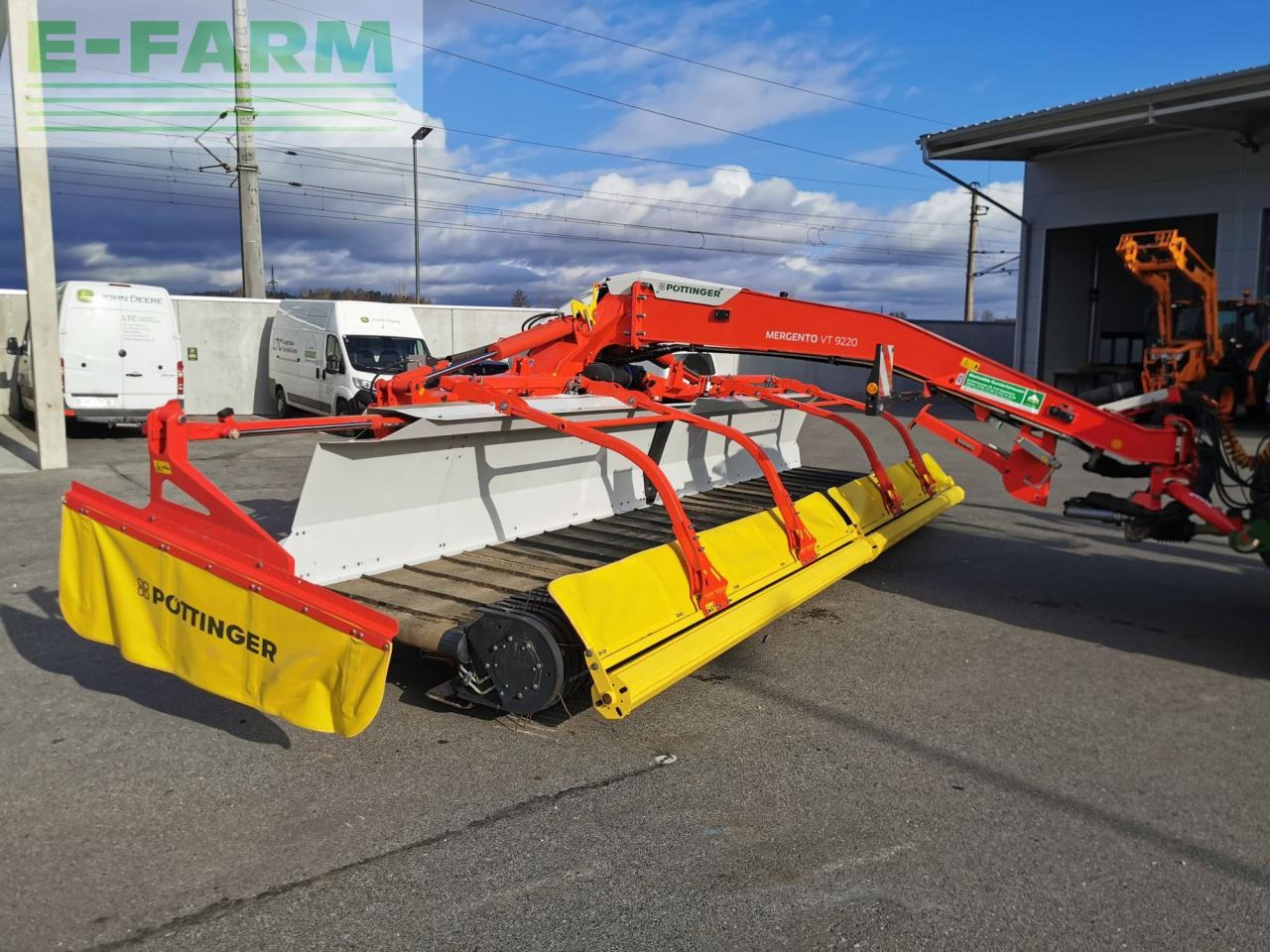 Pöttinger Mergento VT 9220 - Henificadora: foto 4 Pöttinger Mergento VT 9220 - Henificadora: foto 4