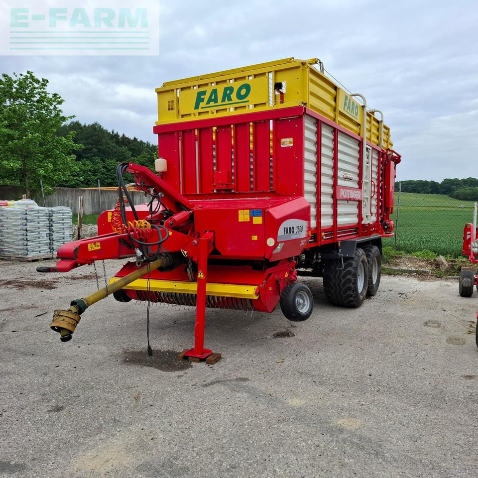 Pöttinger Silierwagen /Faro 3500D - Remolque volquete agrícola: foto 1 Pöttinger Silierwagen /Faro 3500D - Remolque volquete agrícola: foto 1