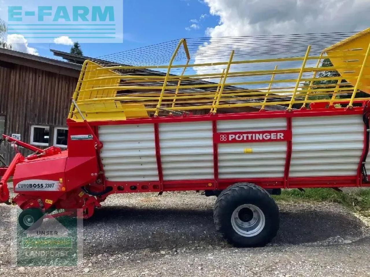 Pöttinger euroboss 330 t - Remolque autocargador: foto 1 Pöttinger euroboss 330 t - Remolque autocargador: foto 1