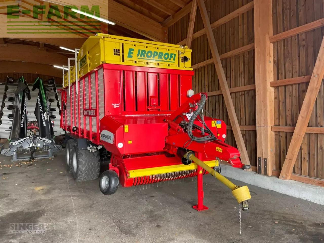 Pöttinger europrofi 5000 - Remolque autocargador: foto 2 Pöttinger europrofi 5000 - Remolque autocargador: foto 2