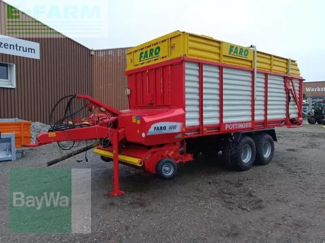 Pöttinger ladewagen faro 4000 l - Remolque autocargador: foto 1 Pöttinger ladewagen faro 4000 l - Remolque autocargador: foto 1