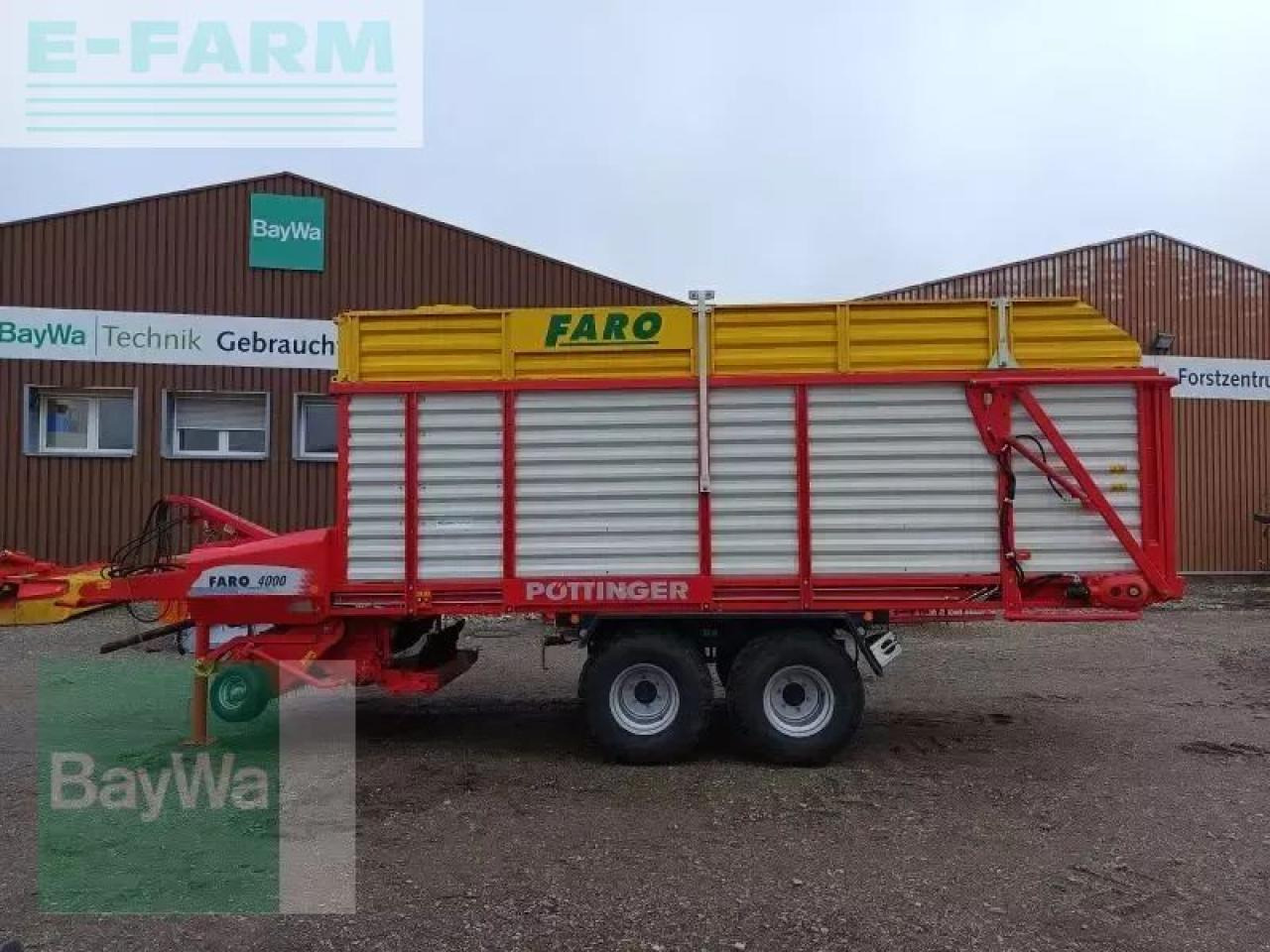 Pöttinger ladewagen faro 4000 l - Remolque autocargador: foto 3 Pöttinger ladewagen faro 4000 l - Remolque autocargador: foto 3