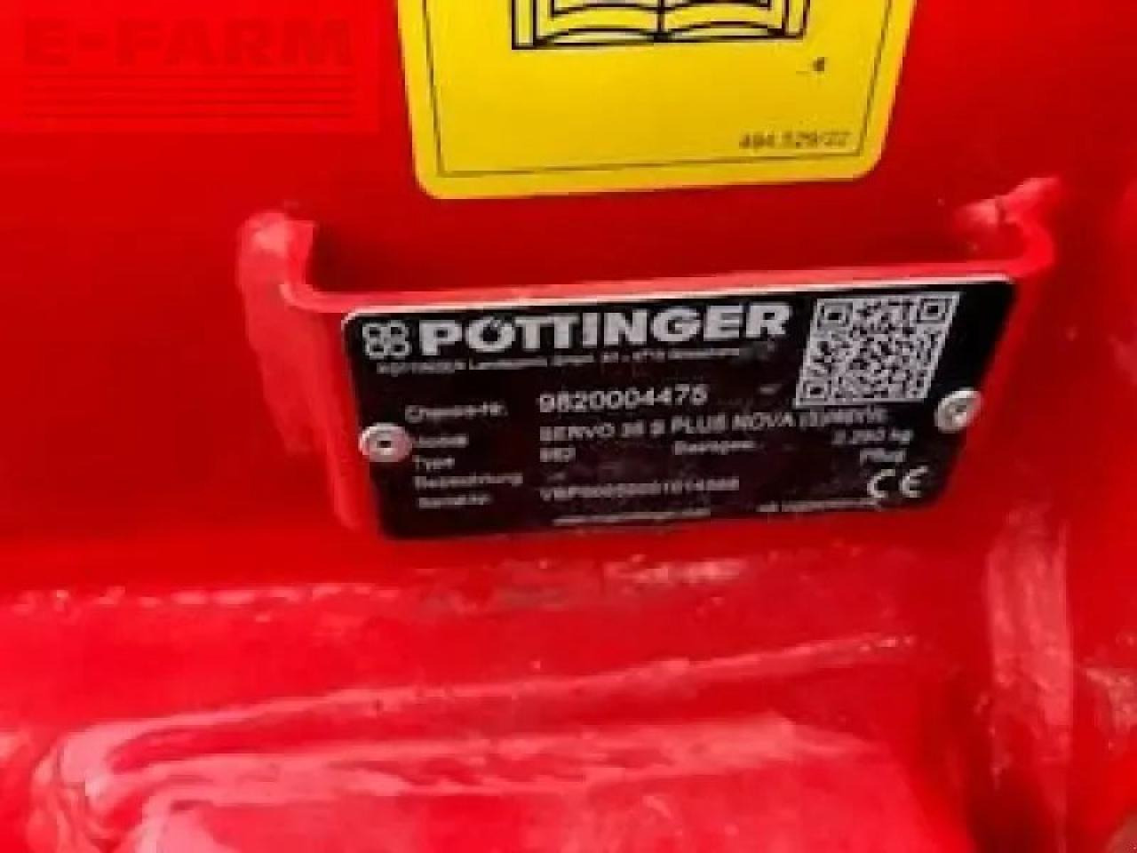 Pöttinger servo 35 s plus nova - Arado: foto 5 Pöttinger servo 35 s plus nova - Arado: foto 5