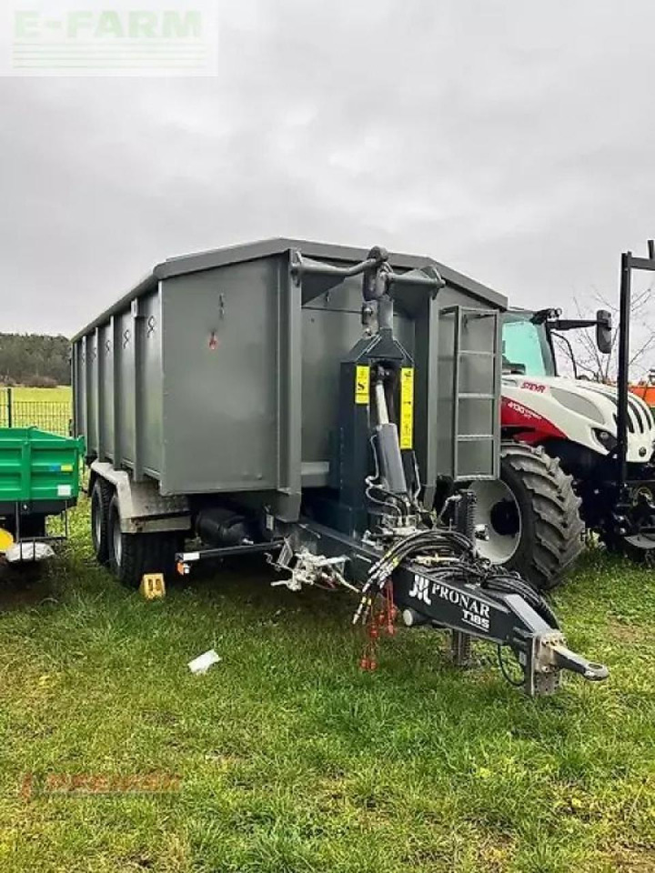 Pronar t 185 - Remolque multilift/ Portacontenedores de cadenas: foto 1 Pronar t 185 - Remolque multilift/ Portacontenedores de cadenas: foto 1