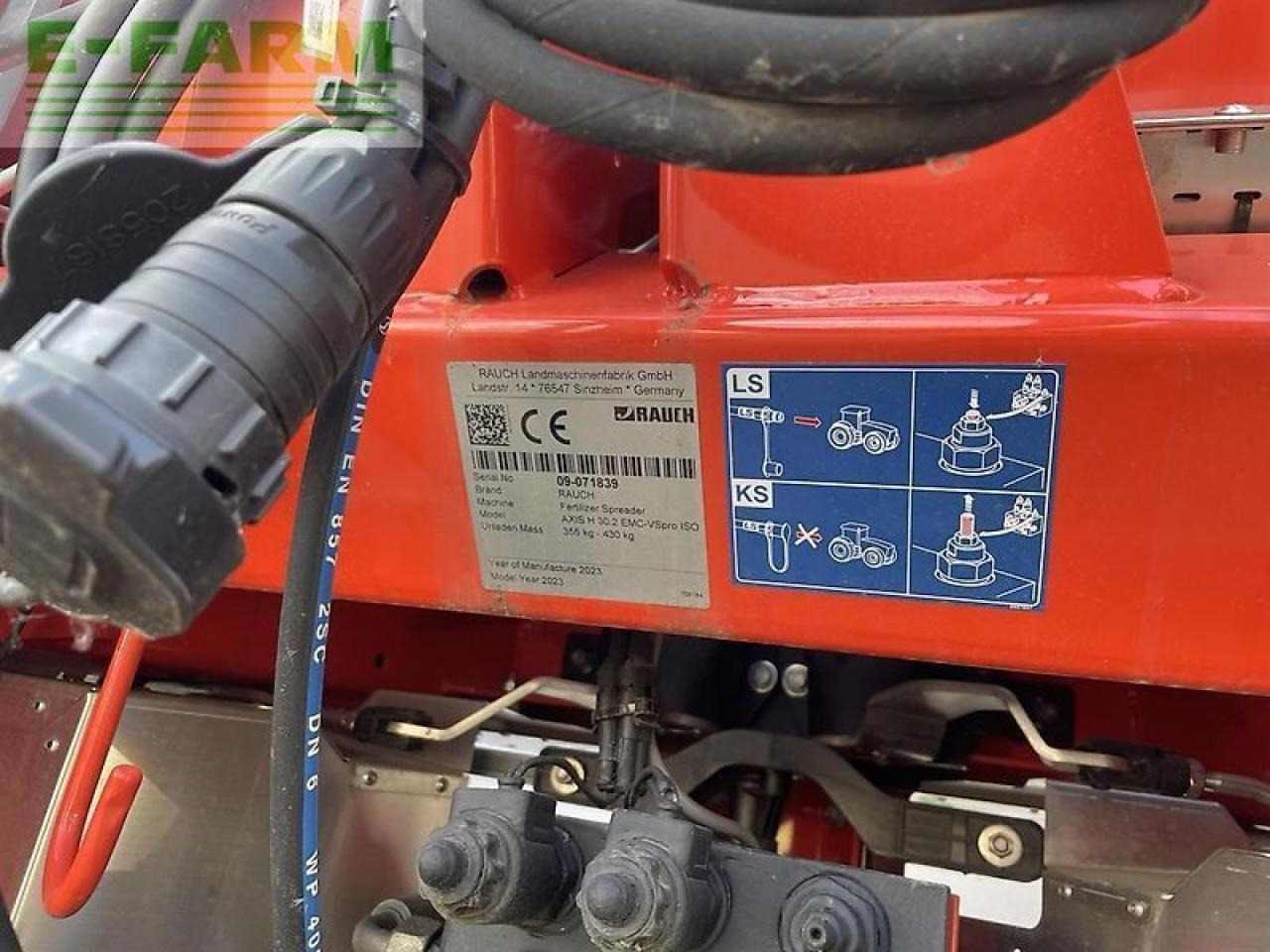 Rauch axis h 30.2/40.2 emc - Esparcidor de fertilizantes: foto 5 Rauch axis h 30.2/40.2 emc - Esparcidor de fertilizantes: foto 5