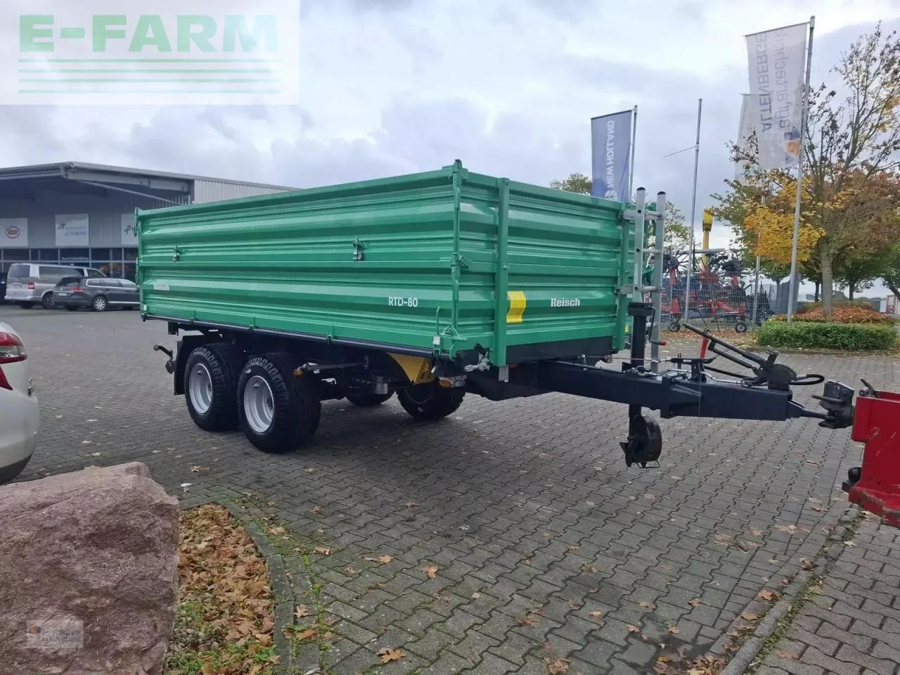 Reisch rtd 80 - Remolque volquete agrícola: foto 5 Reisch rtd 80 - Remolque volquete agrícola: foto 5