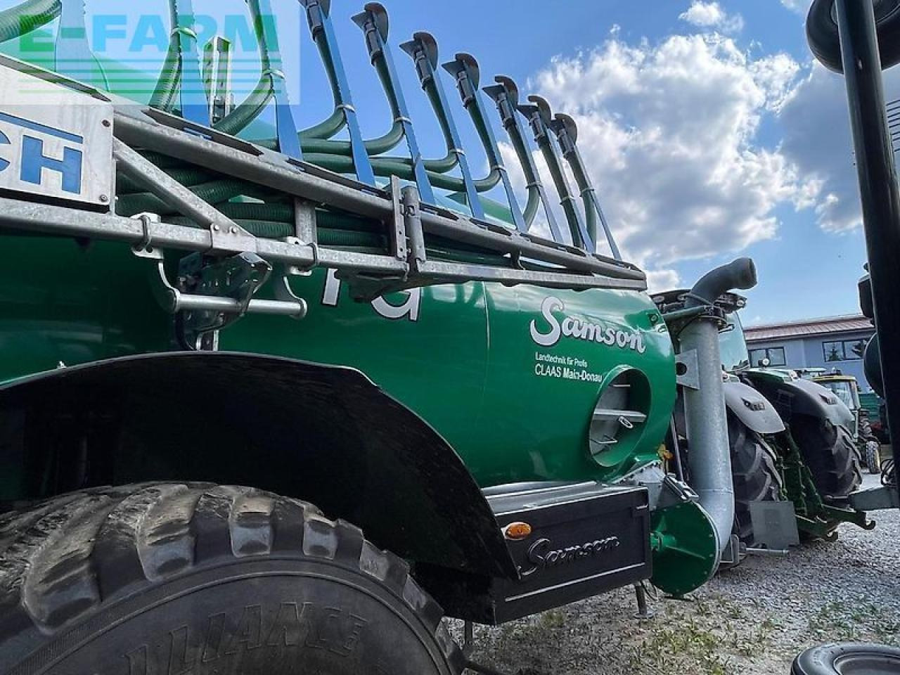 Maquinaria para fertilización Samson tg18.4: foto 8
