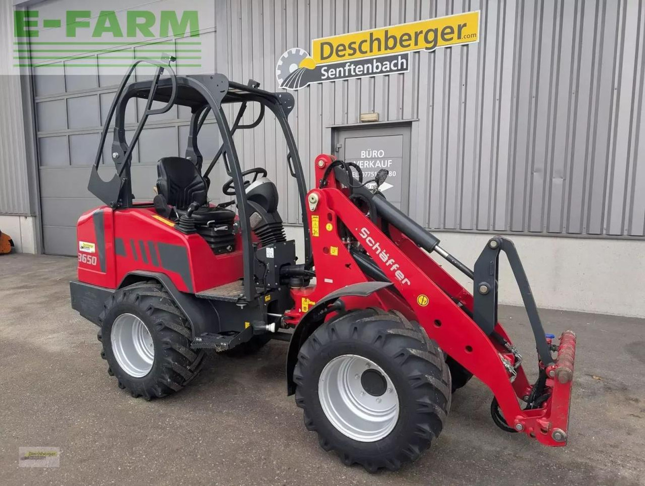 Schäffer 3650 - Cargadora de ruedas: foto 4 Schäffer 3650 - Cargadora de ruedas: foto 4