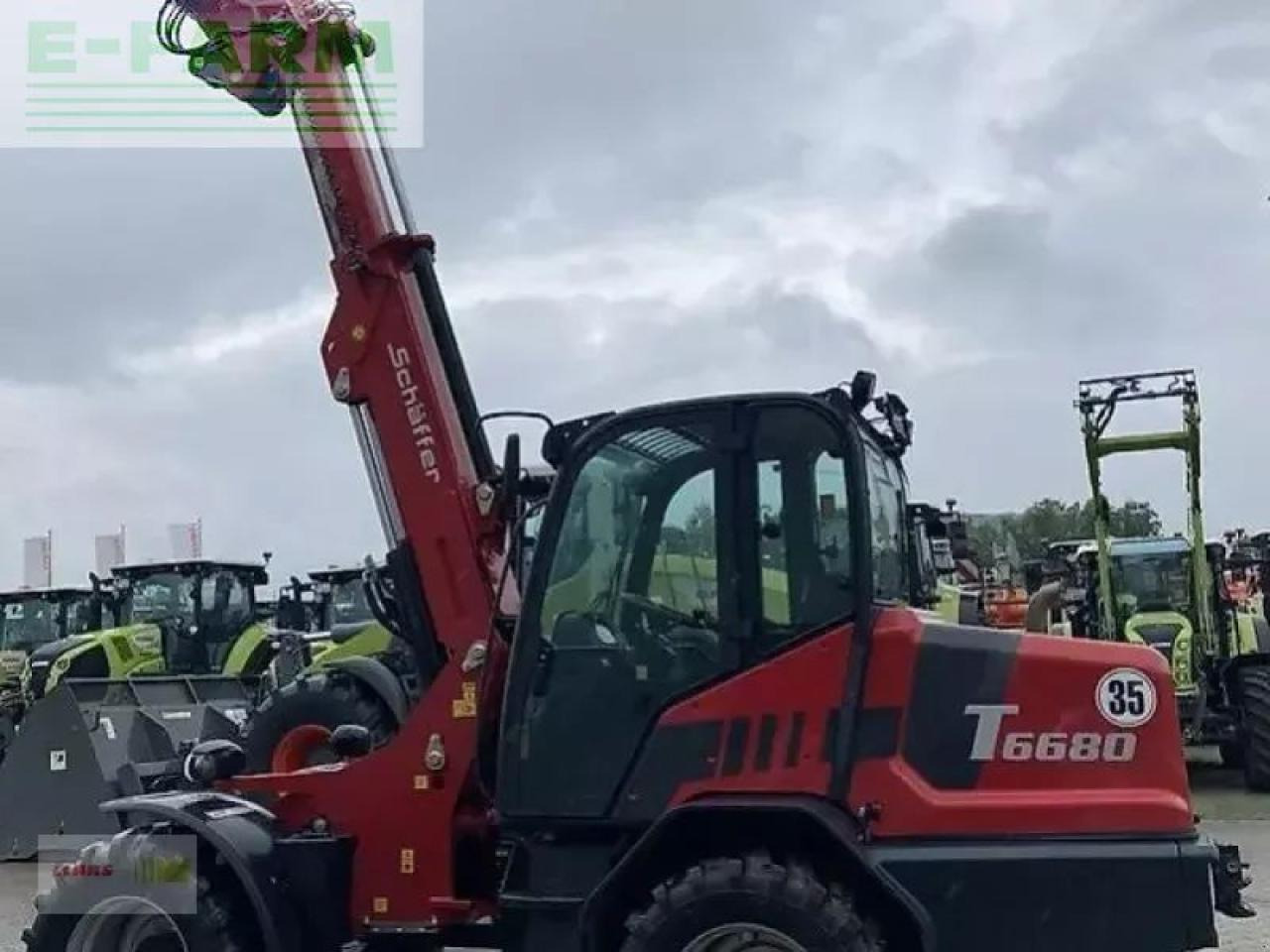 Manipulador telescópico Schäffer 6680t: foto 6
