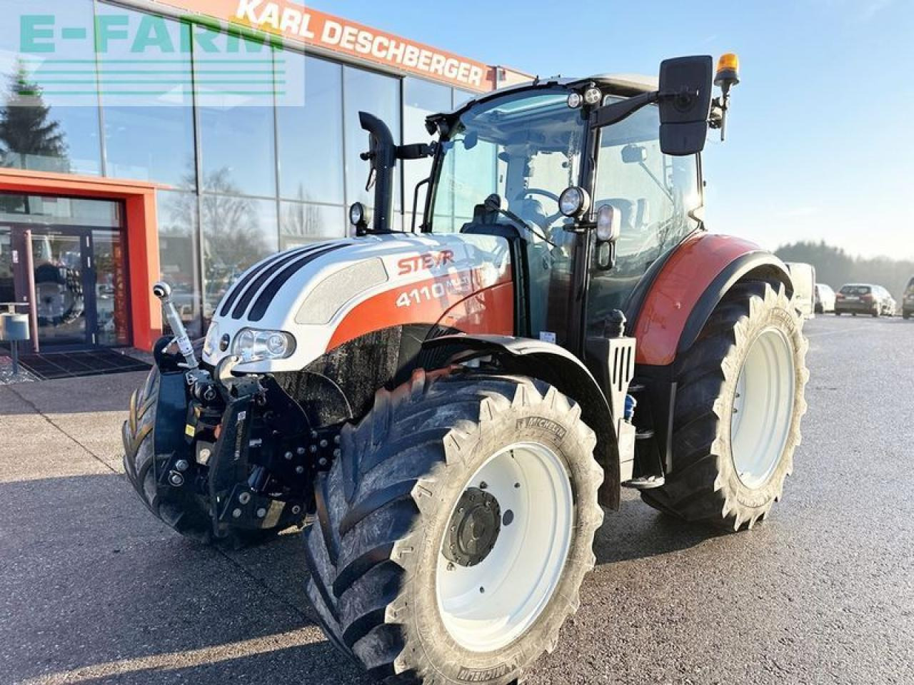 Steyr 4110 multi - Tractor: foto 1 Steyr 4110 multi - Tractor: foto 1