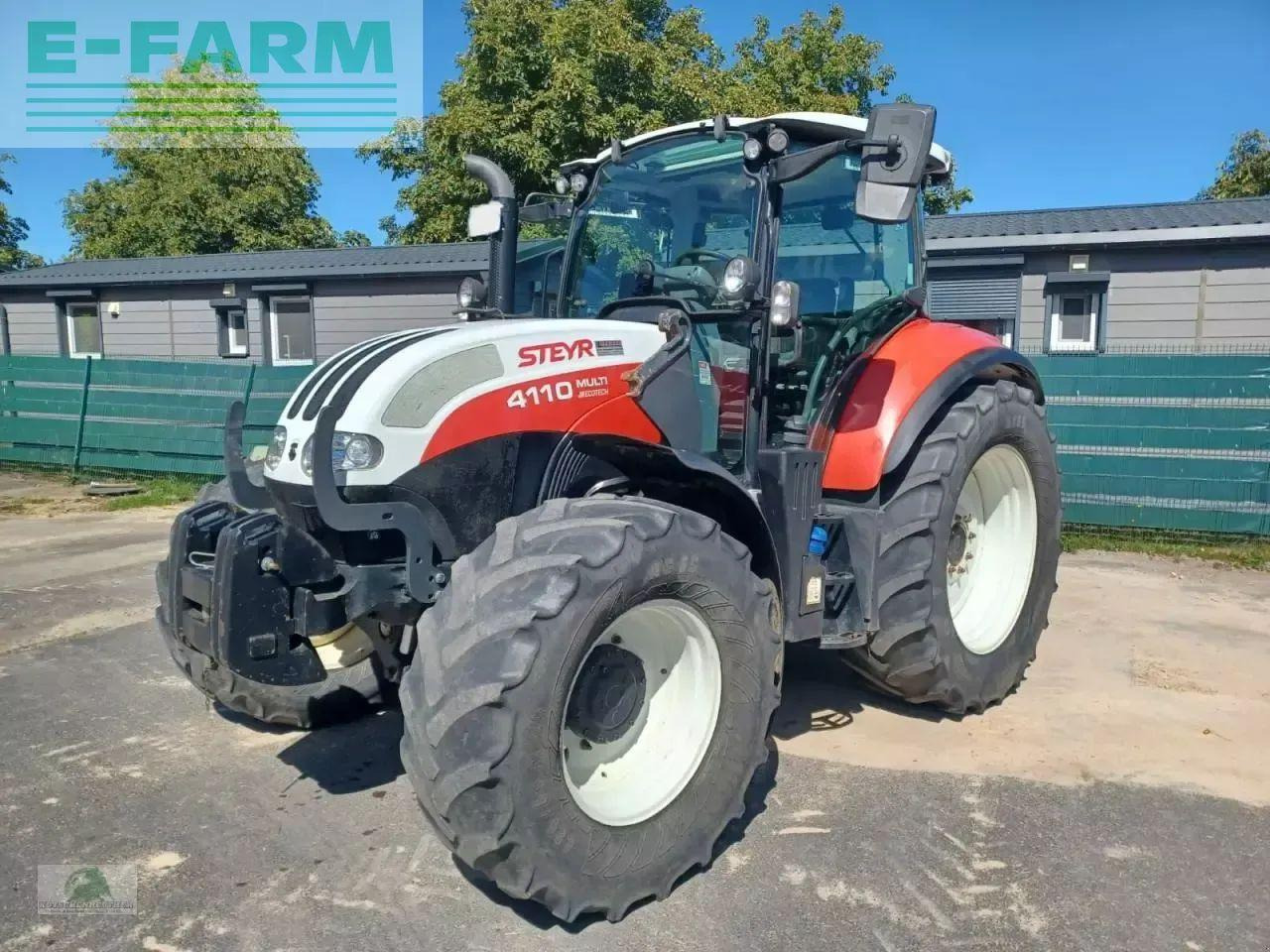 Steyr 4110 multi et - Tractor: foto 1 Steyr 4110 multi et - Tractor: foto 1