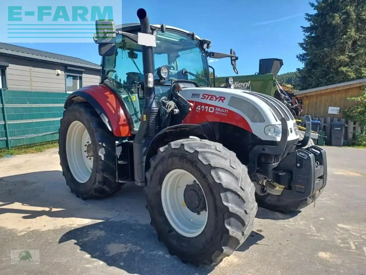 Steyr 4110 multi et - Tractor: foto 3 Steyr 4110 multi et - Tractor: foto 3