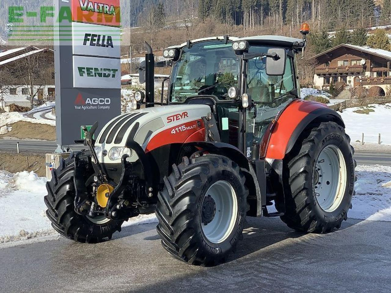 Steyr 4115 multi - Tractor: foto 2 Steyr 4115 multi - Tractor: foto 2