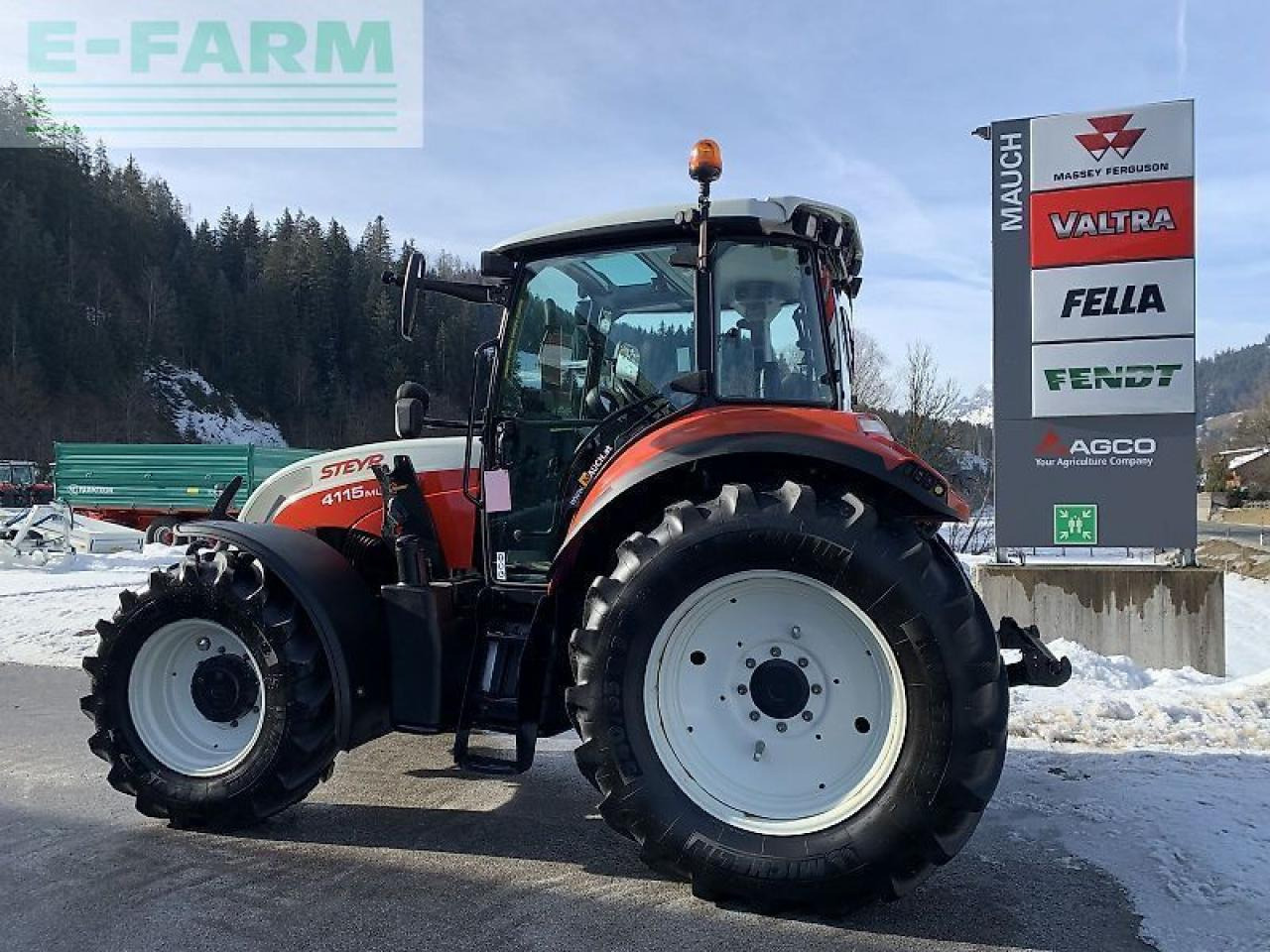 Tractor Steyr 4115 multi: foto 8