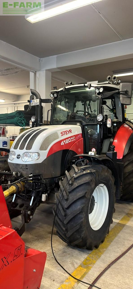 Steyr 4120 - Tractor: foto 1 Steyr 4120 - Tractor: foto 1