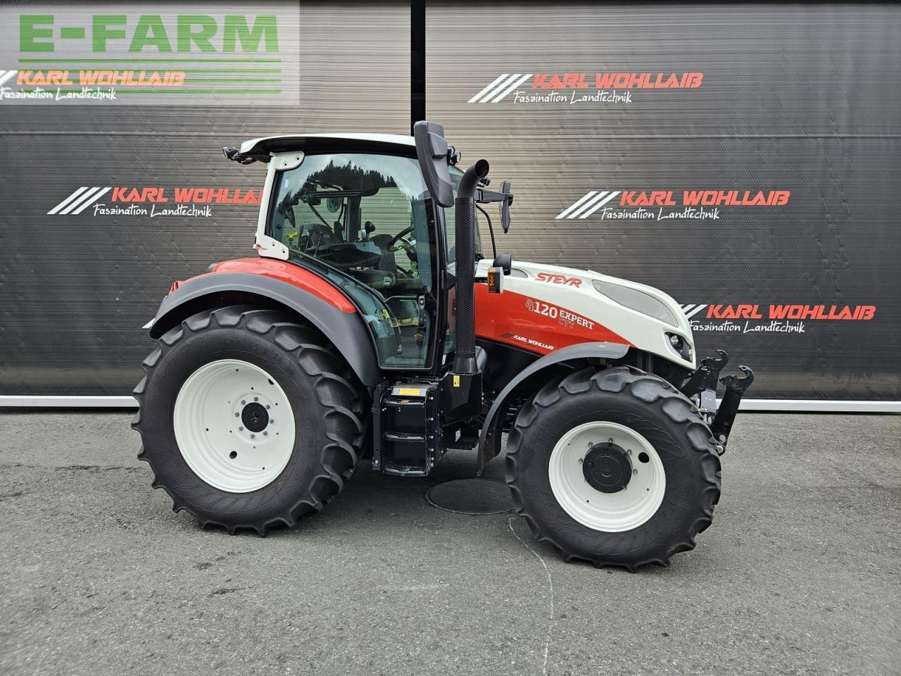 Steyr 4120 expert cvt CVT - Tractor: foto 5 Steyr 4120 expert cvt CVT - Tractor: foto 5