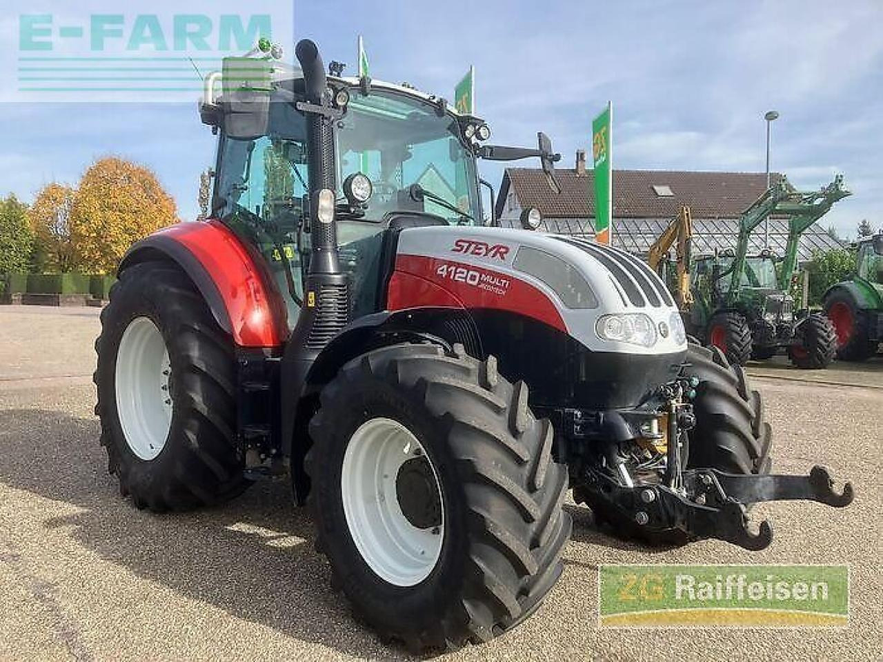 Steyr 4120 multi - Tractor: foto 3 Steyr 4120 multi - Tractor: foto 3