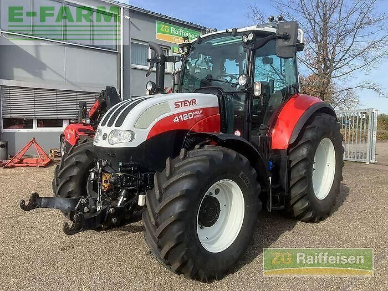 Steyr 4120 multi - Tractor: foto 1 Steyr 4120 multi - Tractor: foto 1